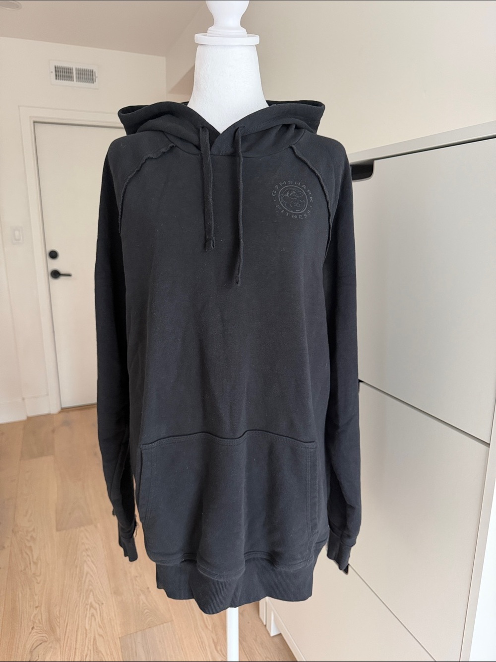 Gymshark Black Pullover Hoodie
